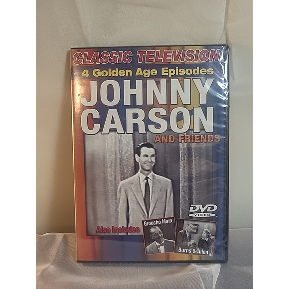 Other - Johnny Carson and Friends DVD - 4 Golden Age Episodes - Sealed!